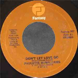Paulette McWilliams - Don't Let Love Go / Don't Give Your Heart Away download flac
