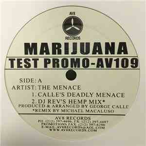 The Menace  - Marijuana FLAC album