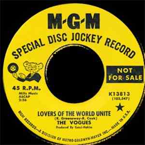 The Vogues - Lovers Of The World Unite download flac