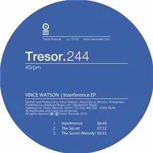 Vince Watson - Interference EP download flac