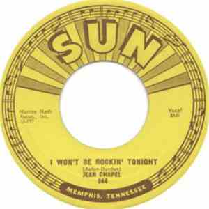 Jean Chapel - I Won't Be Rockin' Tonight / Welcome To The Club download flac