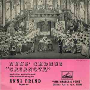 Anni Frind - Nuns' Chorus "Casanova" And Other Operette And Film Melodies download flac