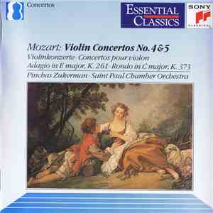 Mozart, Pinchas Zukerman, The Saint Paul Chamber Orchestra - Violin Concertos No. 4 & 5 download flac