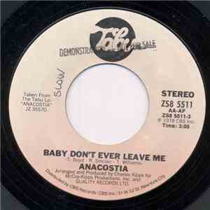 Anacostia - Baby Don't Ever Leave Me download flac