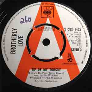 Brotherly Love  - Tip Of My Tongue download flac