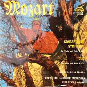 Mozart - Josef Suk, Milan Škampa, The Czech Philharmonic Orchestra, Kurt Redel - Sinfonia Concertante In E-Flat For Violin And Viola, K. 364 / Duo In B-Flat, K. 424 download flac