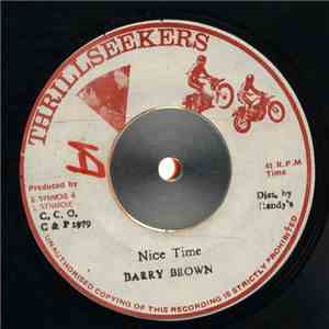Barry Brown - Nice Time download flac