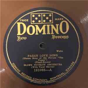 Blue's Novelty Orchestra / Lloyd Hall & His Orchestra - Pagan Love Song / Carolina Home download flac