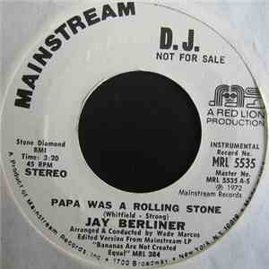 Jay Berliner - Papa Was A Rolling Stone download flac