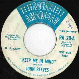John Reeves  - Keep Me In Mind download flac