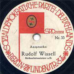Rudolf Wissell / Rudolf Breitscheid - Ansprache download flac