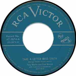 Tony Martin  And Fran Warren - Take A Letter Miss Smith download flac