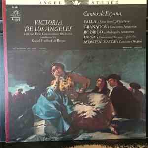 Victoria De Los Angeles with the Paris Conservatoire Orchestra , Conducted By Rafael Frühbeck De Burgos - Cantos De España download flac