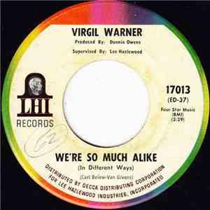 Virgil Warner - We're So Much Alike download flac