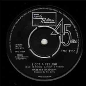 Barbara Randolph - I Got A Feeling / Can I Get A Witness / You Got Me Hurtin' All Over download flac