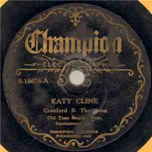 Cranford & Thompson - Katy Cline / Good Bye Little Bonnie download flac