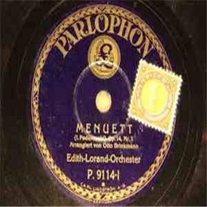 Edith-Lorand-Orchester - Menuett / Prélude download flac