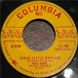 Gayla Peevey, Paul Weston And His Orchestra - Wish I Wuz A Whisker (On The Easter Bunny's Chin) / Three Little Bunnies download flac