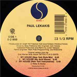 Paul Lekakis - My House download flac