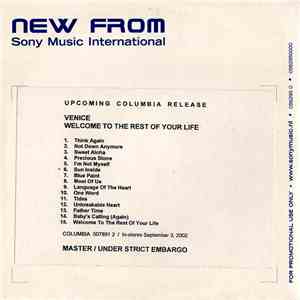 Venice  - Welcome To The Rest Of Your Life download flac