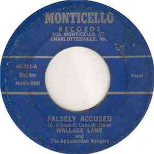 Wallace Lane And The Appalachian Rangers - Falsely Accused FLAC album