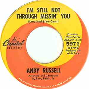 Andy Russell  - I'm Still Not Through Missin' You download flac