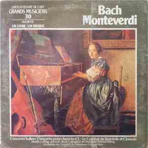Bach / Monteverdi - Günter Kher, Orchestre De Chambre De Mayence, Bach Collegium De Stuttgart, Helmuth Rilling - Concerto Italien, Concerto Pour Clavier Et Cordes N°5 / Le Combat De Tancrède Et Clorinde download flac