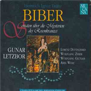 Biber • Gunar Letzbor - Rosenkranzsonaten download flac