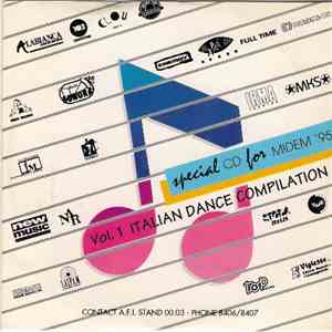 Various - Special CD For Midem '95 - Vol. 1 Italian Dance Compilation download flac