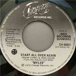 Myles - Start All Over Again download flac
