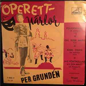 Per Grundén - Operett-Pärlor download flac