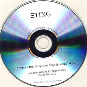 Sting - Every Little Thing She Does Is Magic download flac