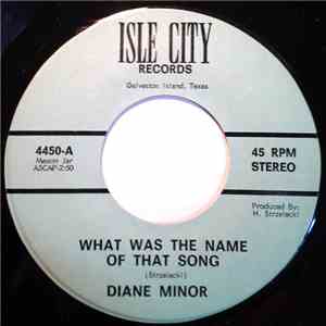 Diane Minor - What Was The Name Of That Song download flac
