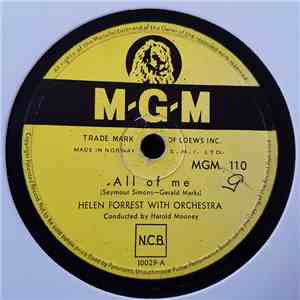 Helen Forrest - All Of Me / I Wish I Didn't Love You So download flac