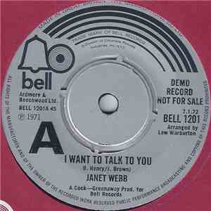 Janet Webb - I Want To Talk To You download flac