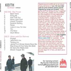 Keith  - Red Thread + Remixes download flac