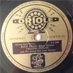 Freddie Taylor And His Swing Men From Harlem - Blue Drag / Viper's Dream download flac