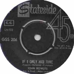 John Rowles - If I Only Had Time / Now Is The Hour download flac