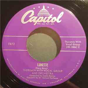Theremin With Vocal Group And Orchestra, Harry Revel & Leslie Baxter & Dr. Samuel Hoffman - Radar Blues / Lunette download flac