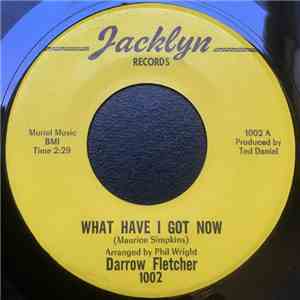 Darrow Fletcher - What Have I Got Now / Sitting There That Night download flac