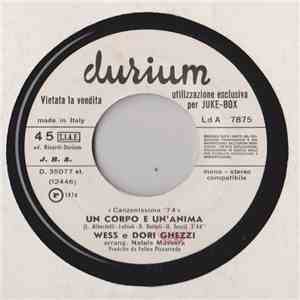 Wess E Dori Ghezzi / Mino Reitano - Un Corpo E Un'Anima / Insieme Noi download flac