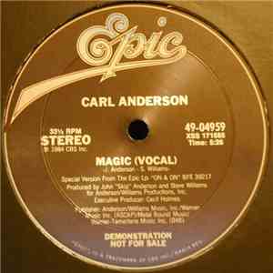 Carl Anderson - Magic download flac
