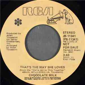 Chocolate Milk  - That's The Way She Loves / America download flac