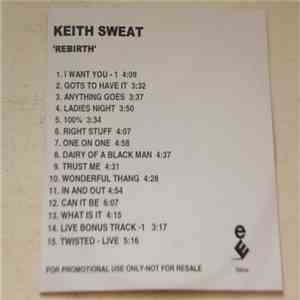 Keith Sweat - Rebirth download flac