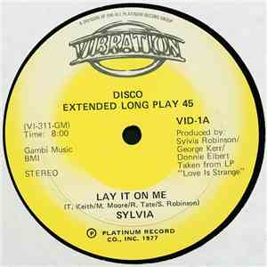 Sylvia - Lay It On Me / Stop (Boy) download flac