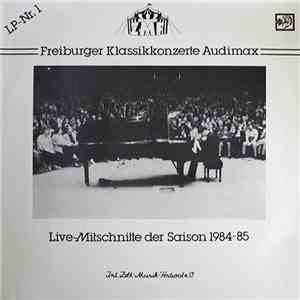 Various - Freiburger Klassikkonzerte Audimax - Live-Mitschnitte Der Saison 1984-85 download flac