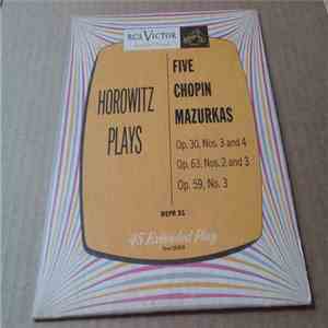 Vladimir Horowitz - Plays Five Chopin Mazurkas download flac