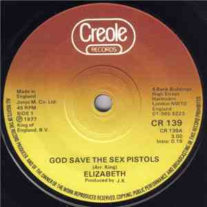 Elizabeth  - God Save The Sex Pistols download flac