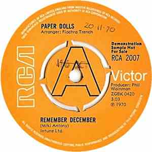 Paper Dolls - Remember December download flac
