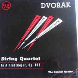Dvořák, The Barchet-Quartet, Reinhold Barchet, Heinz Endres, Hermann Hirschfelder, Siegfried Barchet - String Quartet In A Flat Major, Op. 105 download flac